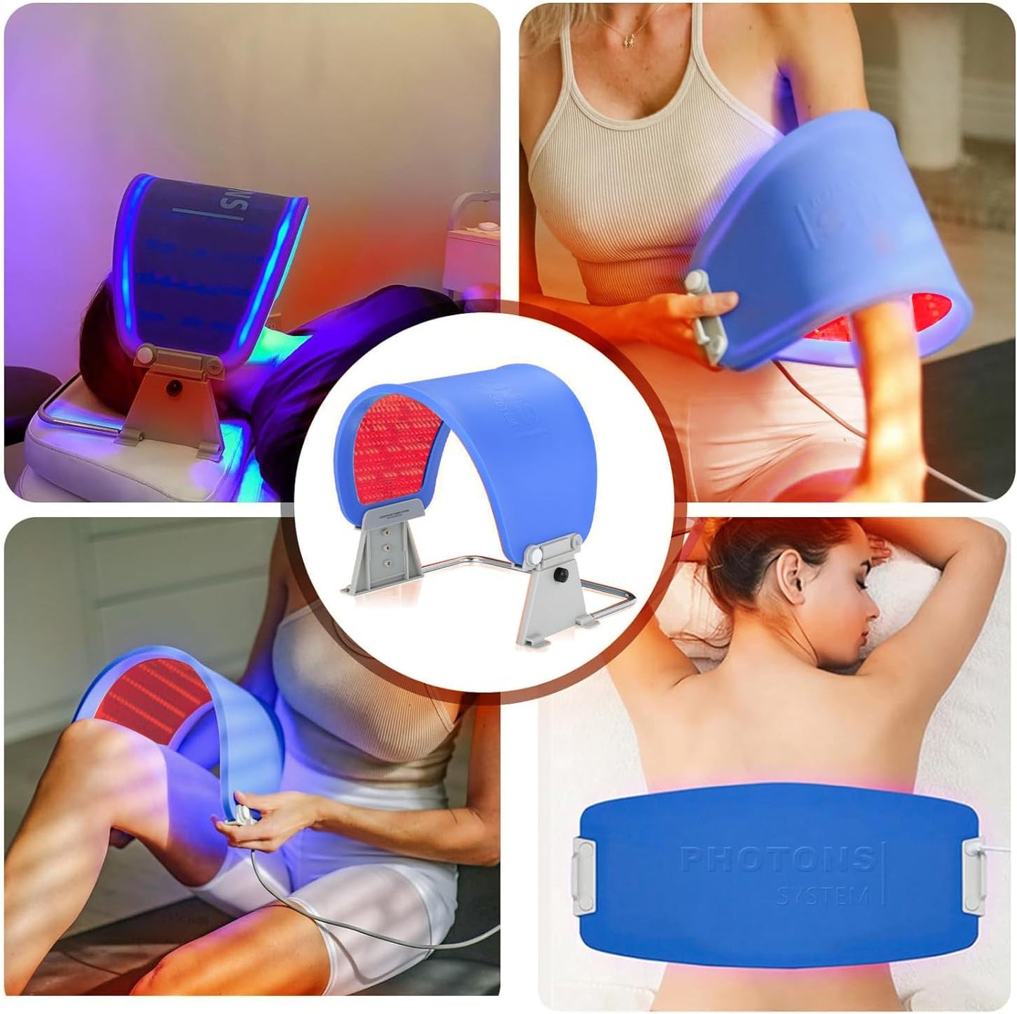F1 Flexible 7 in 1 Color Infrared Light Led Facial Light Therapy Mask-Photons Facial Skin Care Machine