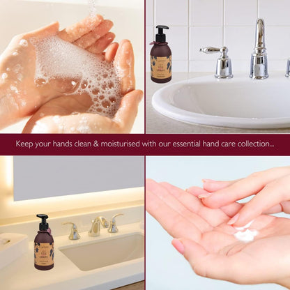 Wild Fig & Grape Vegan Hand Care Collection - Luxury Lotion, Soap, & Cream - Pamper Gifts for Women