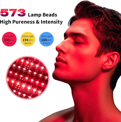 F1 Flexible 7 in 1 Color Infrared Light Led Facial Light Therapy Mask-Photons Facial Skin Care Machine