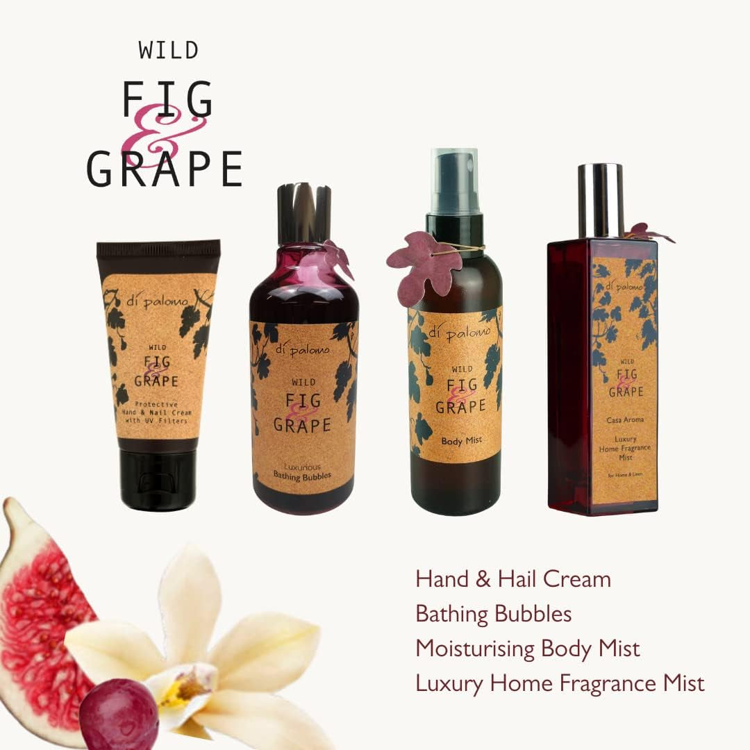 Wild Fig & Grape Vegan Hand Care Collection - Luxury Lotion, Soap, & Cream - Pamper Gifts for Women