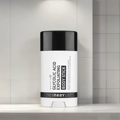The Inkey List Exfoliating Body Stick Multiple Glycolic Acid Cleaning Long-Lasting Moisturizing Nourishing Smoothing Skin Care