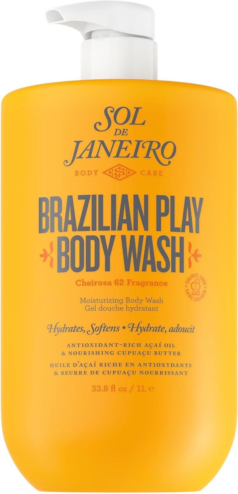 Brazilian Play Moisturizing Shower Cream-Gel Body Wash