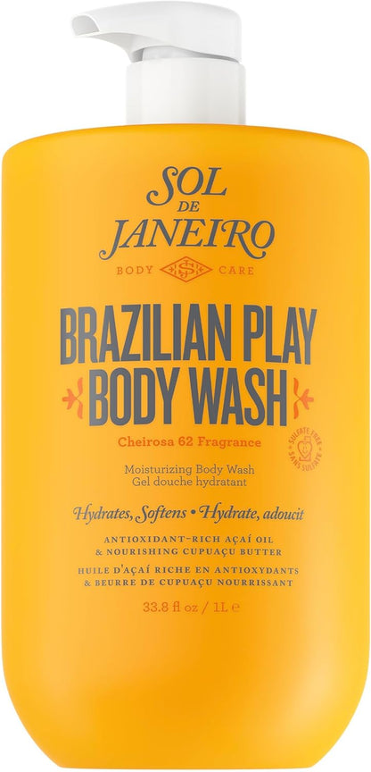 Brazilian Play Moisturizing Shower Cream-Gel Body Wash