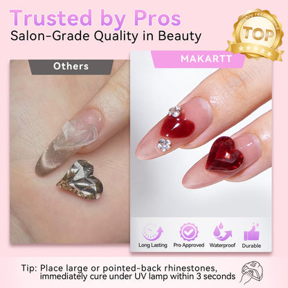 Nail Extension Gel, Poly Nail Gel Kit,Extensión de Uñas Kit, Nail Gel,Set de esmalte de gel, Nail Art Starter Kit,3 Colores Uñas de Gel Conjunto de Extensión de Uñas con Bandejas de Uñas de 100 Pcs