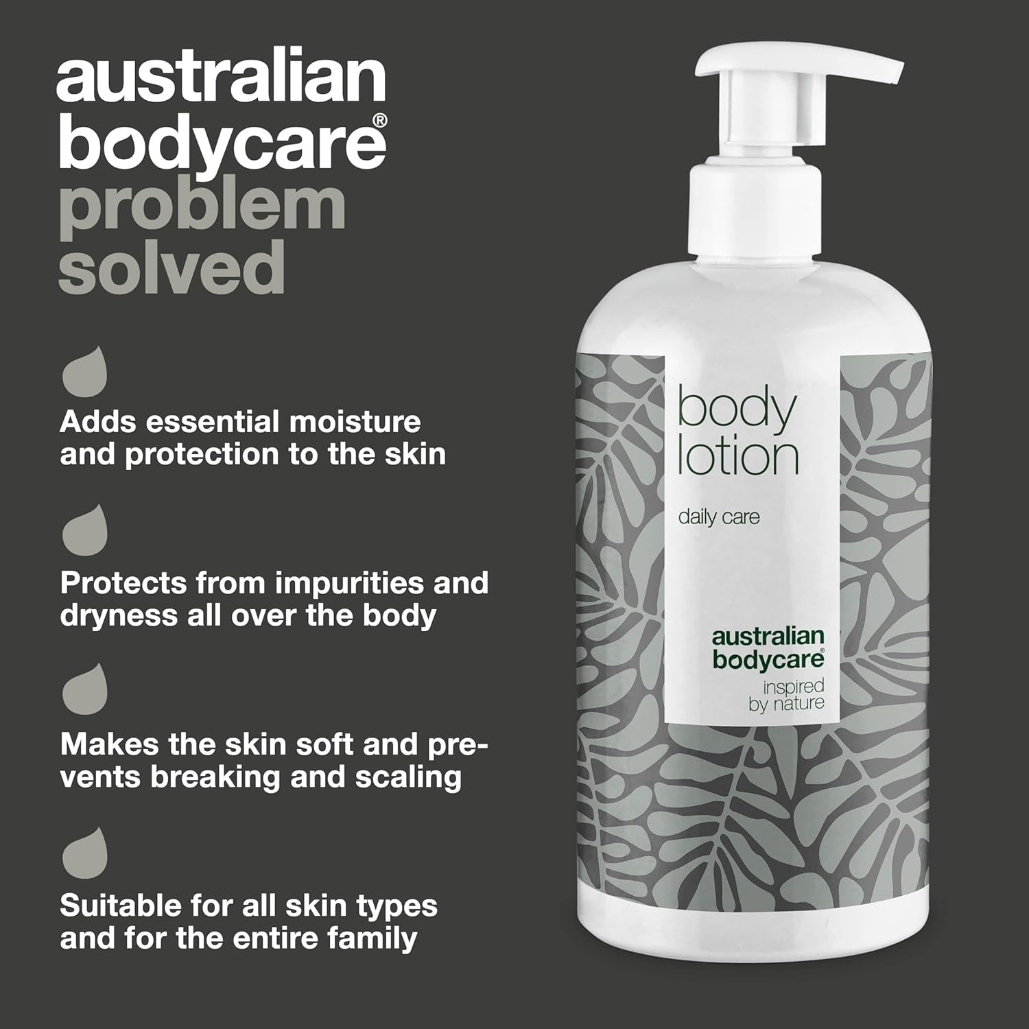 Moisturizing Body Lotion with 4-Terpineol, Known from Tea Tree Oil – Relieves Dryness, Itching, and Irritation | Perfect for Acne-Prone Skin