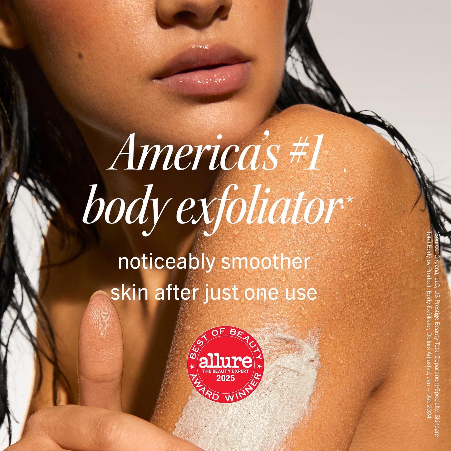 First Aid Beauty - KP Bump Eraser Body Scrub with 10% AHA, Keratosis Pilaris Skin Exfoliator with Glycolic and Lactic acids, Helps Reduce Chicken Bumps, Safe for Sensitive Skin, 2 oz