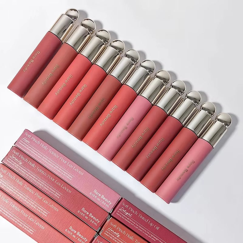 Fashion  Liquid Blush Lip Gloss Plump Moisturizing Highlight Essence Gel Nourishing Powder Lipstick Care for Women