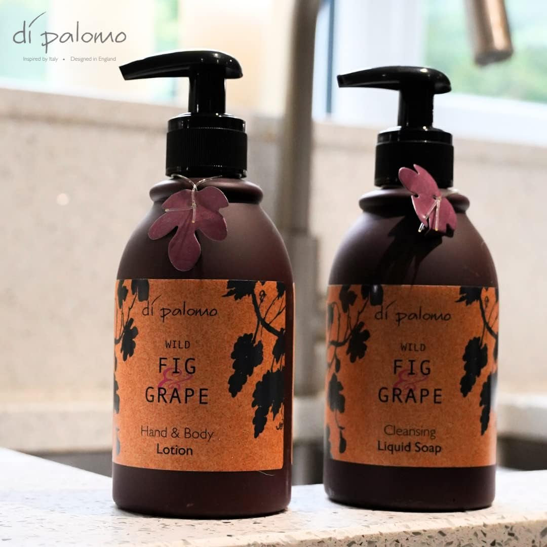 Wild Fig & Grape Vegan Hand Care Collection - Luxury Lotion, Soap, & Cream - Pamper Gifts for Women