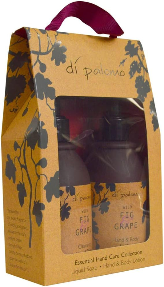 Wild Fig & Grape Vegan Hand Care Collection - Luxury Lotion, Soap, & Cream - Pamper Gifts for Women