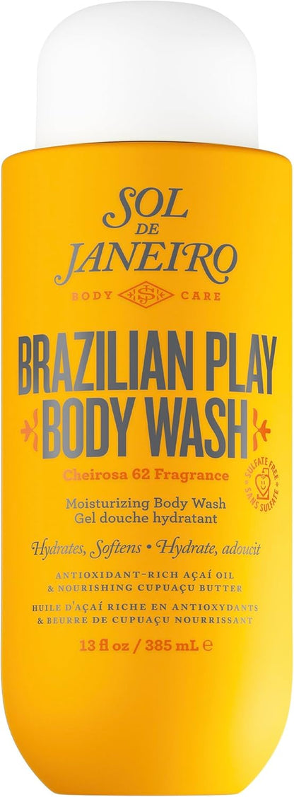 Brazilian Play Moisturizing Shower Cream-Gel Body Wash