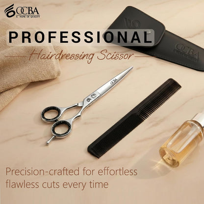 Professional 6" Hairdressing Scissor Sharp Hair Cutting Scissors for Barbers Hairdressers & Stylists Beard & Haircut Scissors for Men & Women (Classic Scissor)